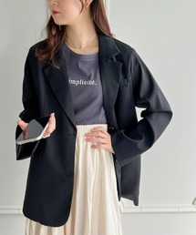 Loueme | 【23SS】バックスリットオーバーテーラードジャケット(テーラードジャケット)