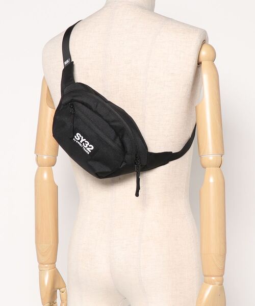 SY32 by SWEET YEARS(エスワイサーティトゥバイスィートイヤーズ)の「《SY32 by SWEET YEARS》BODY BAG(ボディバッグ/ウエストポーチ・レディース・ブラック・FREE)」の5枚目の写真