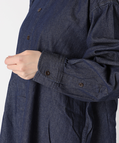 別注【ARMY TWILL/アーミーツイル】Light Denim Sleeping Shirt