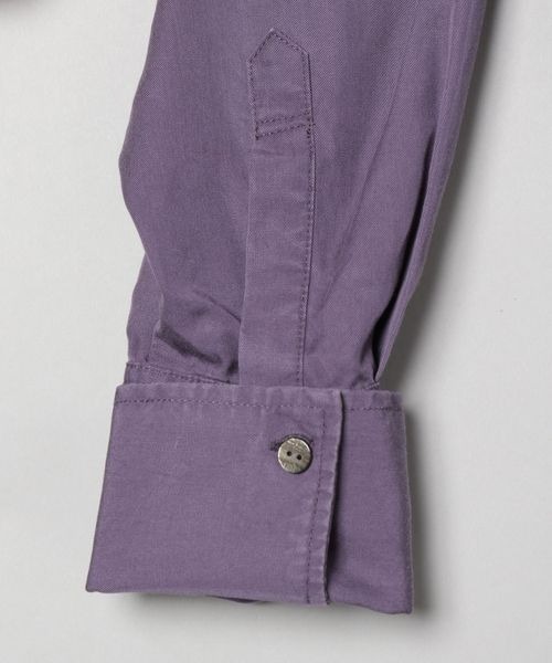 JEANASIS（ジーナシス）の「Tツイル2WAYカフスシャツ/186988（シャツ/ブラウス・レディース・ピンク/ホワイト/パープル/ブルー・FREE）」の21枚目の写真