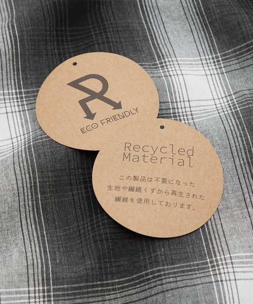 improves（インプローブス）の「サステナブル オンブレ チェック 長袖シャツ（シャツ/ブラウス・メンズ・ホワイト/ブルー/ブラウン/チャコール・MEDIUM/LARGE）」の16枚目の写真