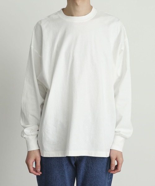 SENSE OF PLACE by URBAN RESEARCH（センスオブプレイスバイアーバンリサーチ）の「エクストラルーズロングTシャツ（Tシャツ/カットソー・メンズ・ブラック/ホワイト・MEDIUM/LARGE）」の17枚目の写真