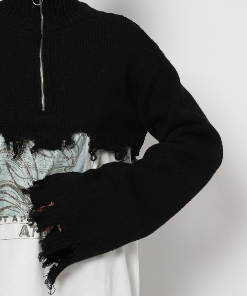 PAGEBOY（ページボーイ）の「CORE / ZIPミクロニット（ニット/セーター