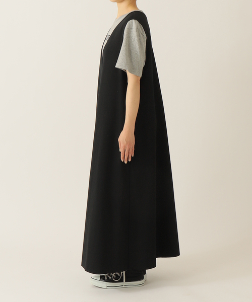 ハイテンションポンチ Vネックノースリーブワンピース（ワンピース