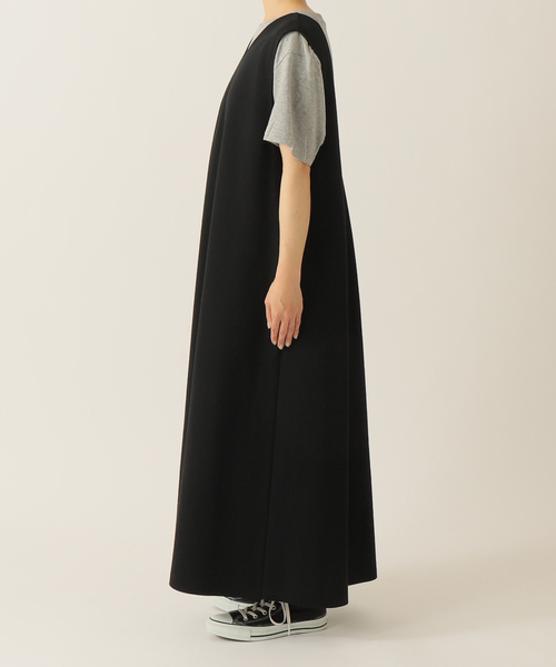 ハイテンションポンチ Vネックノースリーブワンピース（ワンピース