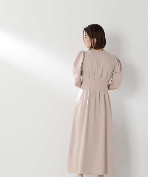 フロントボタンタックワンピース NATURAL BEAUTY BASIC 楽天市場】【SALE／50%OFF】フロントボタンタックワンピース