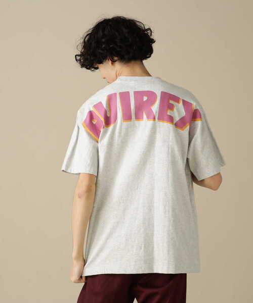 AVIREX(アヴィレックス)の「BIG LOGO CREW NECK T-SHIRT / ビッグロゴ クルーネック Tシャツ(Tシャツ/カットソー・メンズ・グリーン/ホワイト/その他11/イエロー/グレー系その他3・2XL/L/XL/M)」の6枚目の写真