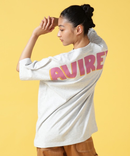 AVIREX(アヴィレックス)の「BIG LOGO CREW NECK T-SHIRT / ビッグロゴ クルーネック Tシャツ(Tシャツ/カットソー・メンズ・グリーン/ホワイト/その他11/イエロー/グレー系その他3・2XL/L/XL/M)」の3枚目の写真