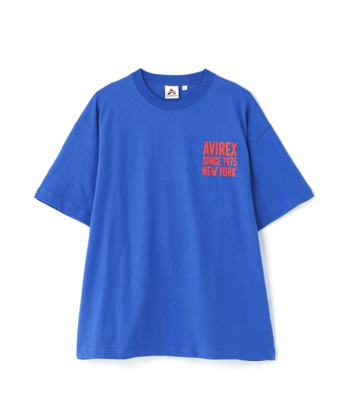 AVIREX(アヴィレックス)の「BIG LOGO CREW NECK T-SHIRT / ビッグロゴ クルーネック Tシャツ(Tシャツ/カットソー・メンズ・グリーン/ホワイト/その他11/イエロー/グレー系その他3・2XL/L/XL/M)」の11枚目の写真