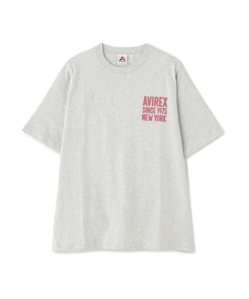 AVIREX(アヴィレックス)の「BIG LOGO CREW NECK T-SHIRT / ビッグロゴ クルーネック Tシャツ(Tシャツ/カットソー・メンズ・グリーン/ホワイト/その他11/イエロー/グレー系その他3・2XL/L/XL/M)」の12枚目の写真