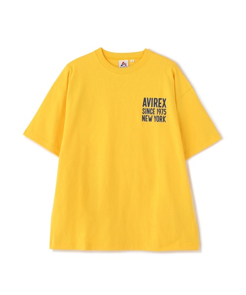 AVIREX(アヴィレックス)の「BIG LOGO CREW NECK T-SHIRT / ビッグロゴ クルーネック Tシャツ(Tシャツ/カットソー・メンズ・グリーン/ホワイト/その他11/イエロー/グレー系その他3・2XL/L/XL/M)」の15枚目の写真