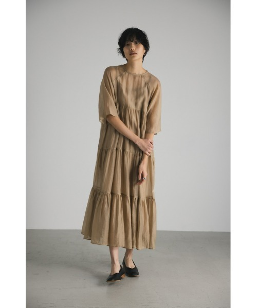 STYLEMIXER（スタイルミキサー）の「ティアードシアーワンピース