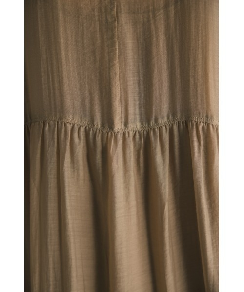 STYLEMIXER（スタイルミキサー）の「ティアードシアーワンピース（ワンピース・レディース・ブルー/ブラック/ベージュ・SMALL/MEDIUM）」の20枚目の写真