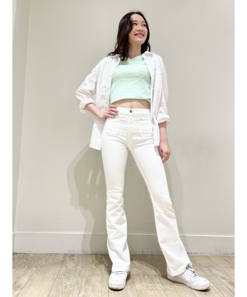 GAP(ギャップ)の「リネン イージーシャツ(シャツ/ブラウス・レディース・ブルー/ホワイト/ブラック/ベージュ/オレンジ系その他/ベージュ系その他・S/XS/M/XXS/L)」の18枚目の写真