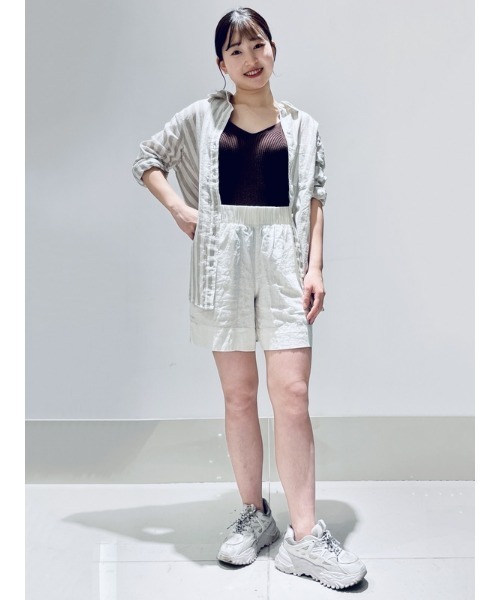 GAP(ギャップ)の「リネン イージーシャツ(シャツ/ブラウス・レディース・ブルー/ホワイト/ブラック/ベージュ/オレンジ系その他/ベージュ系その他・S/XS/M/XXS/L)」の20枚目の写真