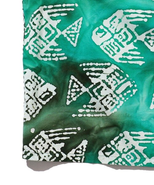 BEAMS PLUS（ビームスプラス）の「BEAMS PLUS / バティックプリント ショートスリーブ オープンカラー シャツ（シャツ/ブラウス・メンズ・ブラウン/パープル/グリーン・M/L/S/XL）」の22枚目の写真