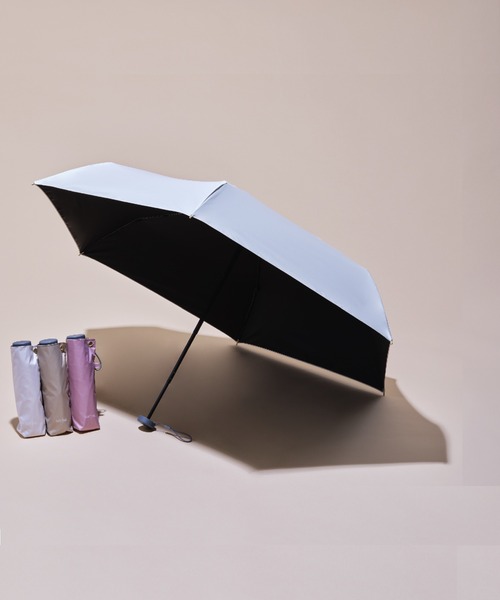 Waterfront(ウォーターフロント)の「【直営店・オンライン限定】ネオミニUVブロック 折 51cm 晴雨兼用傘 日傘 雨傘(折りたたみ傘・レディース・ホワイト/ピンク/サンドベージュ/モカ/ネイビー/ローズ・FREE)」の12枚目の写真
