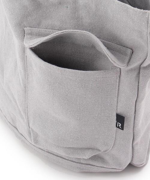 one'sterrace(ワンズテラス)の「【A4可】ROOTOTE ルートート ミディアム リサイクルコットンB(トートバッグ・レディース・オフホワイト/ブラック/グレー系・99)」の19枚目の写真