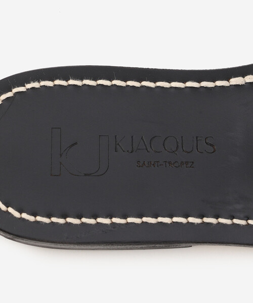 K.JACQUES（ケイジャック）の「K.JACQUES | レザーカプリサンダル BLACK WOMEN（サンダル・レディース・ブラック・36/38/37）」の7枚目の写真
