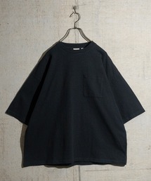 【h】〔Goodwear〕USAコットン ポケット付き S/S SUPER BIG TEE