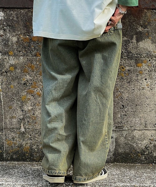 kutir（クティール）の「ヴィンテージライクワイドデニムパンツ（デニムパンツ・メンズ・ブラック/その他/ブルー・SMALL/MEDIUM/LARGE）」の11枚目の写真