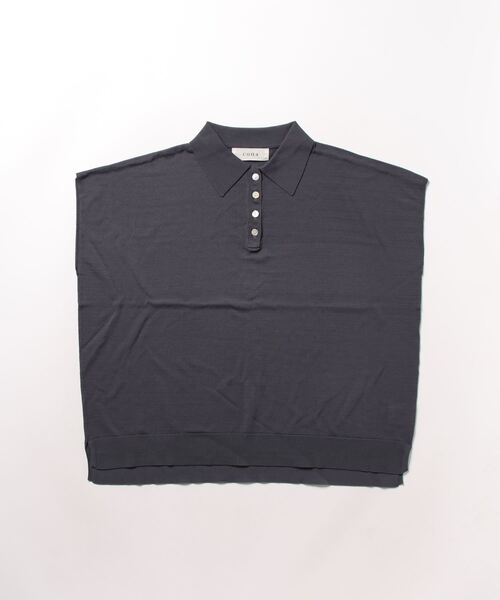 ZOZO限定】フレンチスリーブポロニット（ニット/セーター