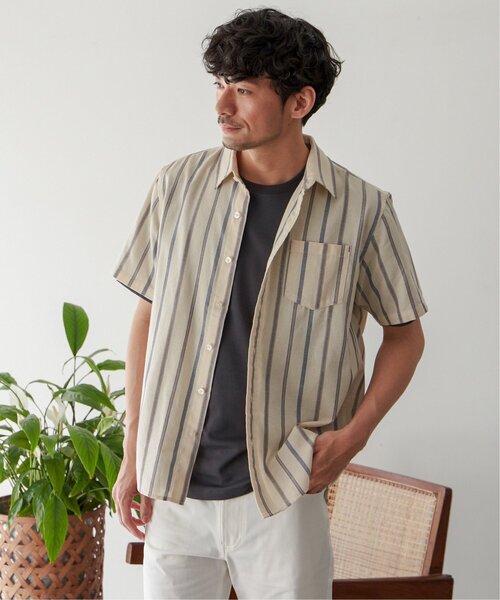 ikka(イッカ)の「ブックマンサガラ刺繍ポケTシャツ(Tシャツ/カットソー・メンズ・ミント/ホワイト/チャコールグレー・S/M/L/XL)」の21枚目の写真