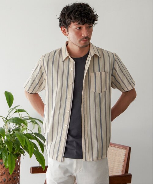 ikka(イッカ)の「ブックマンサガラ刺繍ポケTシャツ(Tシャツ/カットソー・メンズ・ミント/ホワイト/チャコールグレー・S/M/L/XL)」の22枚目の写真