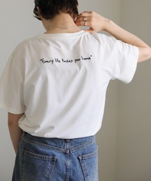 アソートバックロゴエンブロイダリーＴシャツ