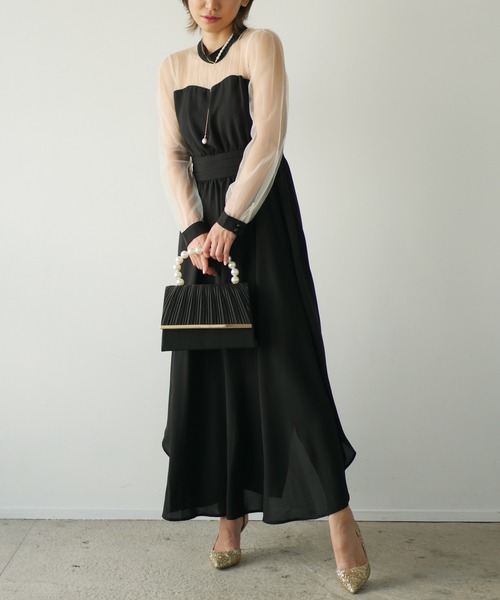 My shawty(マイシャウティー)の「pearl handle bag(ハンドバッグ・レディース・ゴールド/シルバー/ブラック・FREE)」の8枚目の写真