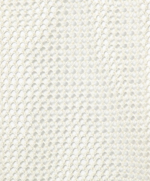 HARE（ハレ）の「スカシアミメッシュニットプルオーバー(HARE)（Tシャツ/カットソー・メンズ・ホワイト/ブラック/オレンジ/オレンジ系その他・FREE）」の16枚目の写真