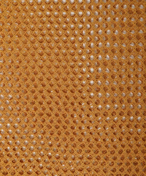 HARE（ハレ）の「スカシアミメッシュニットプルオーバー(HARE)（Tシャツ/カットソー・メンズ・ホワイト/ブラック/オレンジ/オレンジ系その他・FREE）」の10枚目の写真