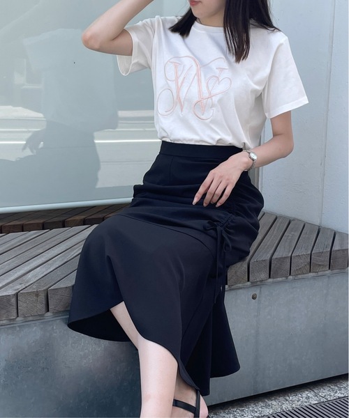 one way（ワンウェイ）の「OWハート刺繍Tシャツ（Tシャツ/カットソー・レディース・ホワイト/ホワイト系その他/ライトベージュ/ブラウン・FREE）」の20枚目の写真