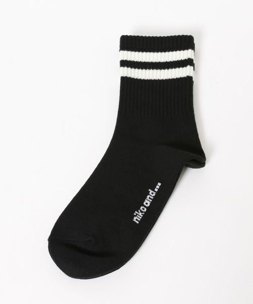 niko and...(ニコアンド)の「【靴下屋】コラボ2Pソックス1(ソックス/靴下・レディース・ホワイト/その他2/その他1・FREE)」の5枚目の写真