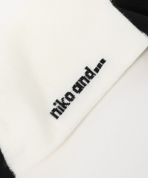 niko and...(ニコアンド)の「【靴下屋】コラボ2Pソックス1(ソックス/靴下・レディース・ホワイト/その他2/その他1・FREE)」の10枚目の写真