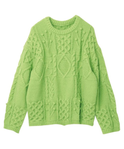 セール】ヴィンテージライクケーブルニット（ニット/セーター）｜RANAN