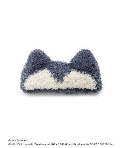 gelato pique（ジェラートピケ）の「【ポケモンスリープ】ジェラート カビゴンヘアバンド（ヘアバンド・レディース・ネイビー・FREE）」の2枚目の写真