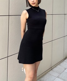 SPIRALGIRL | プチハイフレアミラノリブニットワンピース(ワンピース)