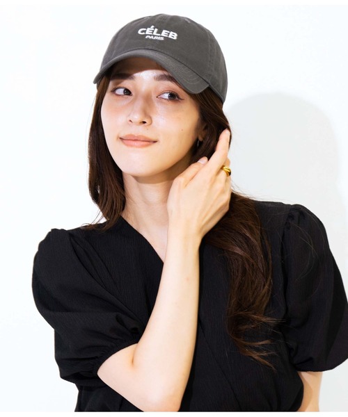 ANAP（アナップ）の「刺繍ロゴキャップ（キャップ・レディース・レッド/ダークグレー・FREE）」の10枚目の写真