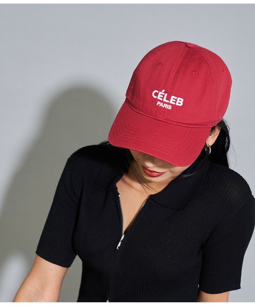 ANAP（アナップ）の「刺繍ロゴキャップ（キャップ・レディース・レッド/ダークグレー・FREE）」の17枚目の写真