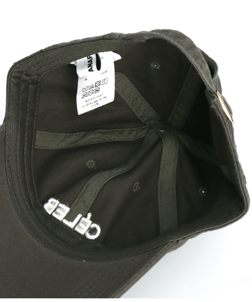 ANAP（アナップ）の「刺繍ロゴキャップ（キャップ・レディース・レッド/ダークグレー・FREE）」の9枚目の写真