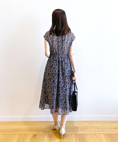 LAVANDA フラワーボウタイワンピース スポーツストア 5163023_22_S.jpg ワンピース - ワンピース