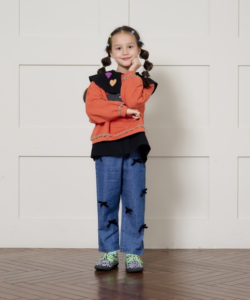 CALMIA(カルミア)の「リボンいっぱいパンツ(80~150cm)(その他パンツ・キッズ・ベージュ/ネイビー・130/140/80/90/110/120/150/100)」の7枚目の写真