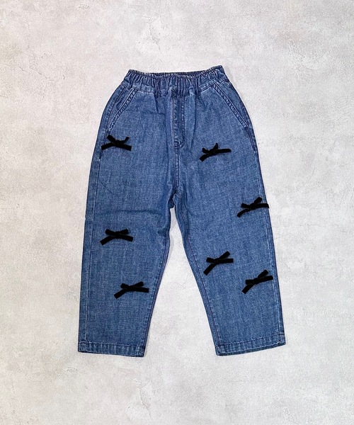 CALMIA(カルミア)の「リボンいっぱいパンツ(80~150cm)(その他パンツ・キッズ・ベージュ/ネイビー・130/140/80/90/110/120/150/100)」の9枚目の写真