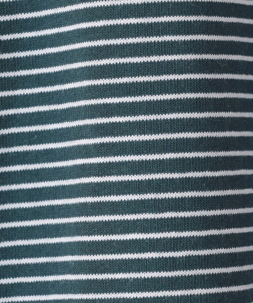 DANTON（ダントン）の「＜DANTON＞ロゴ ボーダー Tシャツ（Tシャツ/カットソー・メンズ・ダークグレー/ネイビー/ダークグリーン・S/M/L）」の4枚目の写真