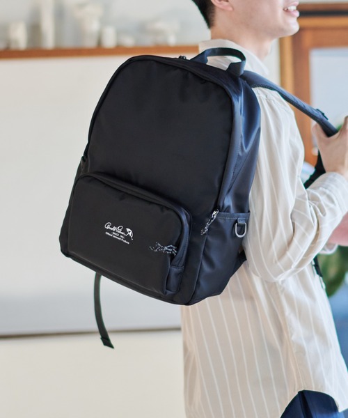 Arnold Palmer（アーノルドパーマー）の「ナイロン ツイル 10ポケット シェア リュック（バックパック/リュック・レディース・ネイビー/ブラック/ベージュ・F）」の20枚目の写真