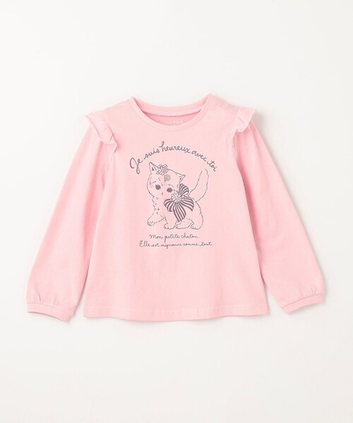 ANY(エニィ)の「【WEB限定】7days プリント Tシャツ(Tシャツ/カットソー・キッズ・ピンク系/ライトイエロー系/ライラック系/アイボリー系/サックスブルー系/ライトグリーン系/オールドローズ系/ホワイト系1/ベージュ系1/ライラック系1/ライトグリーン系1/ライトオレンジ系1/ピンク系1/ライトイエロー系1・100/120/130/110/90)」の17枚目の写真