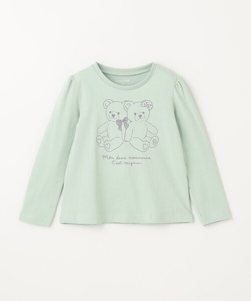 ANY(エニィ)の「【WEB限定】7days プリント Tシャツ(Tシャツ/カットソー・キッズ・ピンク系/ライトイエロー系/ライラック系/アイボリー系/サックスブルー系/ライトグリーン系/オールドローズ系/ホワイト系1/ベージュ系1/ライラック系1/ライトグリーン系1/ライトオレンジ系1/ピンク系1/ライトイエロー系1・100/120/130/110/90)」の19枚目の写真