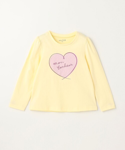 ANY(エニィ)の「【WEB限定】7days プリント Tシャツ(Tシャツ/カットソー・キッズ・ピンク系/ライトイエロー系/ライラック系/アイボリー系/サックスブルー系/ライトグリーン系/オールドローズ系/ホワイト系1/ベージュ系1/ライラック系1/ライトグリーン系1/ライトオレンジ系1/ピンク系1/ライトイエロー系1・100/120/130/110/90)」の20枚目の写真