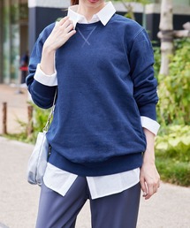United Athle（ユナイテッドアスレ）の「【United Athle】12.2オンス クルーネック デニムスウェット 裏パイル しっかりとした風合いのあるスウェット 長袖 トレーナー ユニセックス  3906（スウェット）」